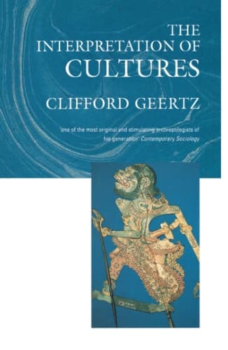 Cover of The Interpretation of Cultures Selected Essays