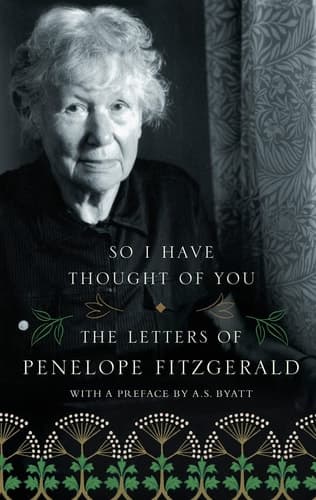 Cover of So I Have Thought of You: The Letters of Penelope Fitzgerald. by Penelope Fitzgerald