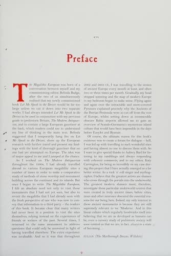 Cover of The Megalithic European The 21st Century Traveller in Prehistoric Europe
