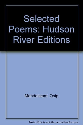 Cover of SELECTED POEMS OF OSIP MANDELSTAM (Hudson River Editions)