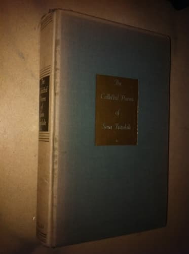 Cover of Collected Poems of Sara Teasdale
