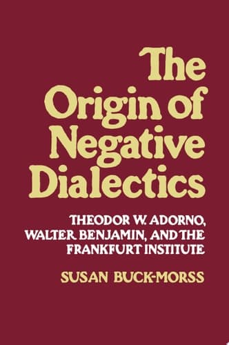 Cover of Origin of Negative Dialectics