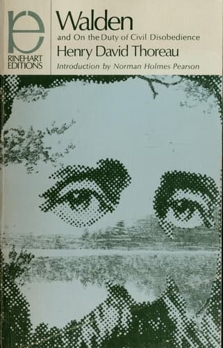 Cover of Walden ;On the Duty of Civil Disobedience Or, Life in the Woods