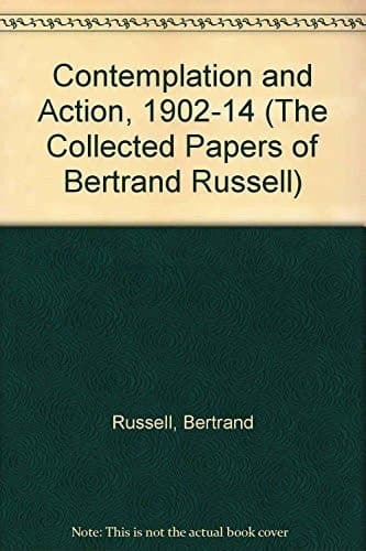Cover of Contemplation and Action, 1902-14