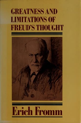 Cover of Greatness and Limitations of Freud's Thought