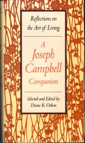 Cover of The Joseph Campbell Companion Reflections on the Art of Living