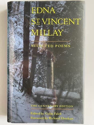 Cover of Edna St. Vincent Millay