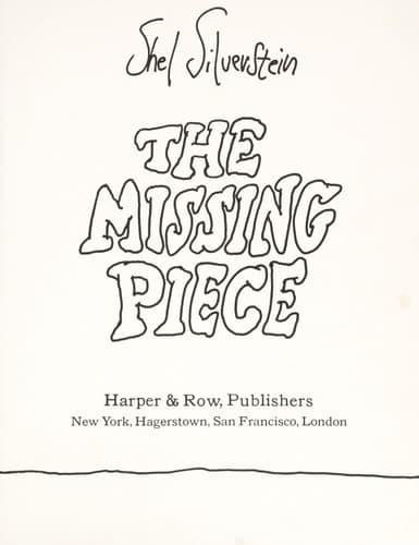 Cover of The Missing Piece