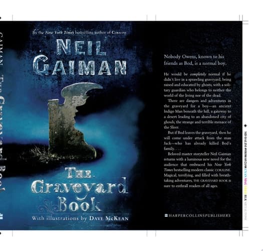 Cover of The Graveyard Book