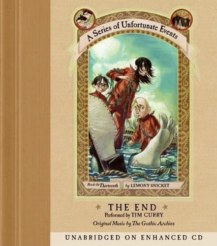 Cover of A Series of Unfortunate Events #13: The End