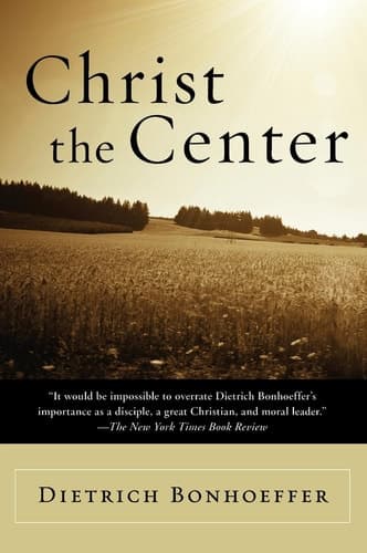 Cover of Christ the Center (Harper's Ministers Paperback Library)