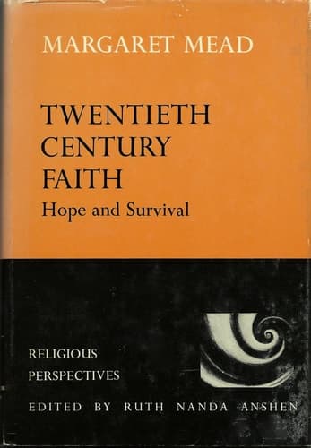 Cover of Twentieth Century Faith: Hope and Survival