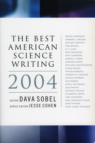 Cover of The Best American Science Writing 2004