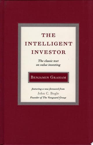 Cover of intelligent investor The Classic Text on Value Investing