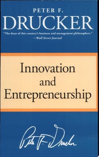 Cover of Innovation and Entrepreneurship