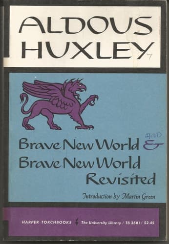 Cover of Brave New World and Brave New World Revisited