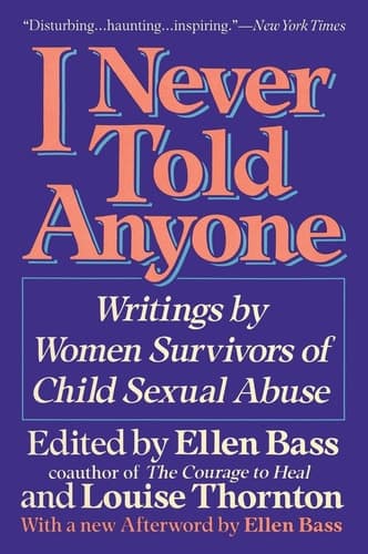 Cover of I NEVER TOLD ANYONE