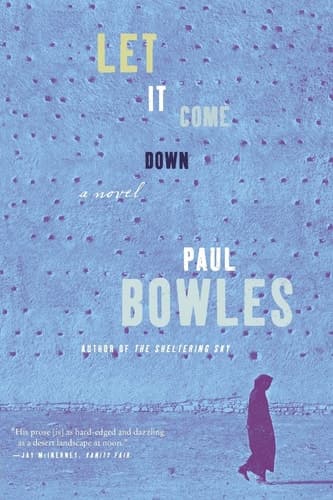 Cover of Let It Come Down A Novel