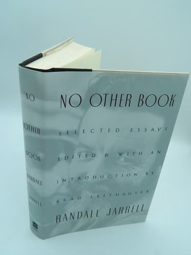Cover of No Other Book Selected Essays
