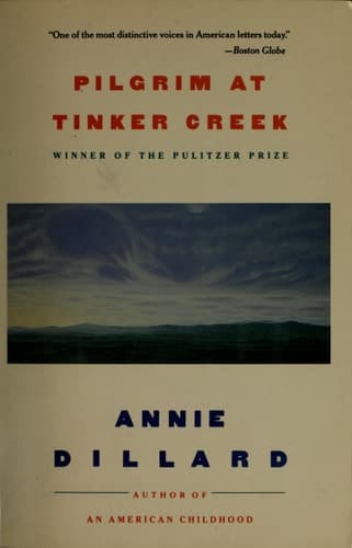 Cover of Pilgrim at Tinker Creek