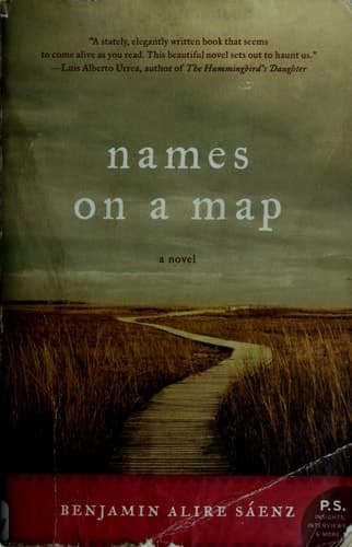 Cover of Names on a Map: A Novel