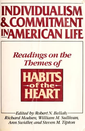 Cover of Individualism and Commitment in American Life: Readings on the Themes of Habits of the Heart