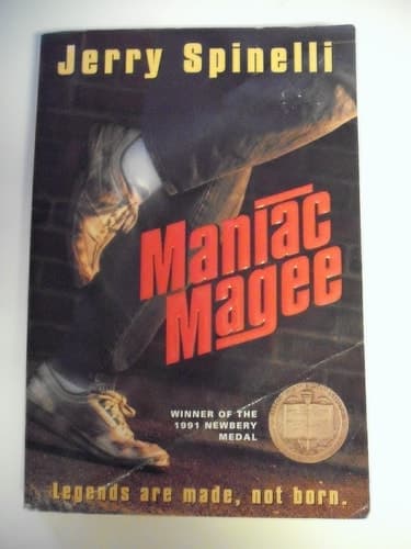 Cover of Maniac Magee (Newbery Medal Winner) (Newberry Medal Book)