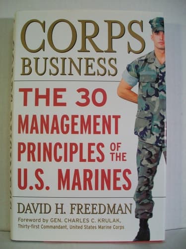 Cover of Corps Business The 30 Management Principles of the U.S. Marines