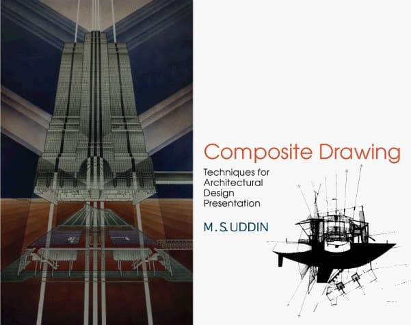 Cover of Composite Drawing Techniques for Architectural Design Presentation