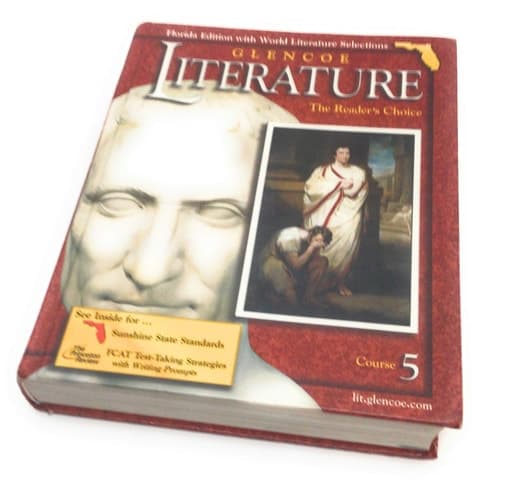 Cover of Glencoe Literature, Grade 10, Florida Student Edition