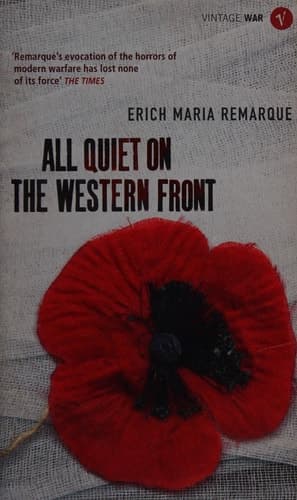 Cover of Im Westen Nichts Neues/ All quiet on the western front (German Edition)