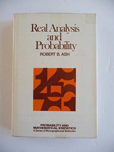Cover of Real Analysis and Probability