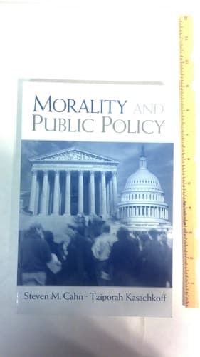 Cover of Morality and Public Policy