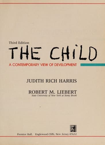 Cover of Child, The: A Contemporary View of Development