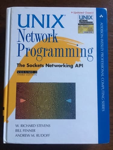 Cover of UNIX Network Programming: The sockets networking API