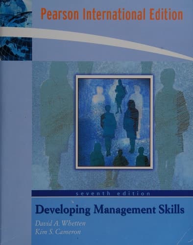 Cover of Developing Management Skills