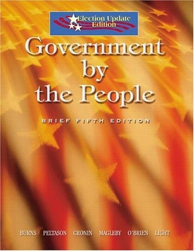 Cover of Government by the People