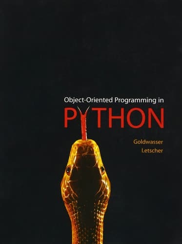 Cover of Object-oriented Programming in Python