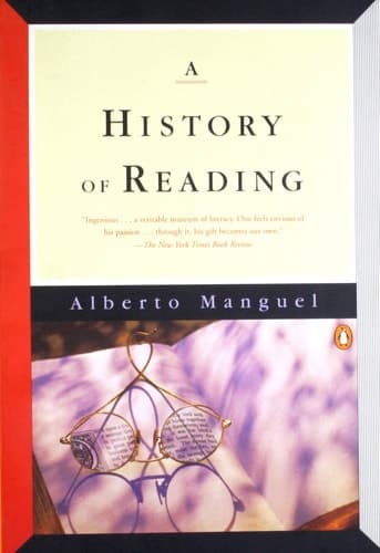 Cover of A History of Reading