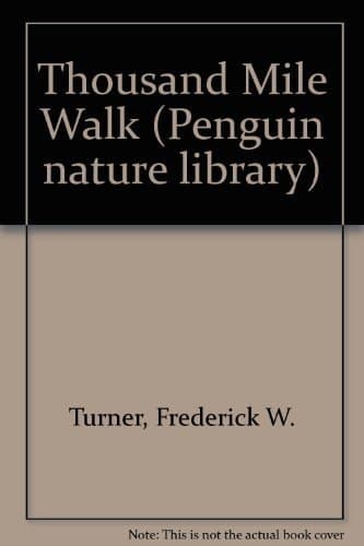 Cover of A Thousand Mile Walk to the Gulf (Nature Library, Penguin)