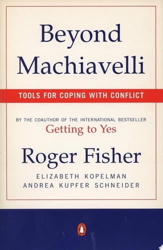 Cover of Beyond Machiavelli Tools for Coping with Conflict