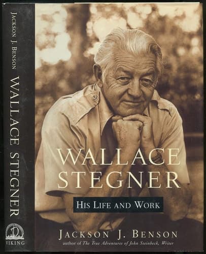 Cover of Wallace Stegner His Life and Work