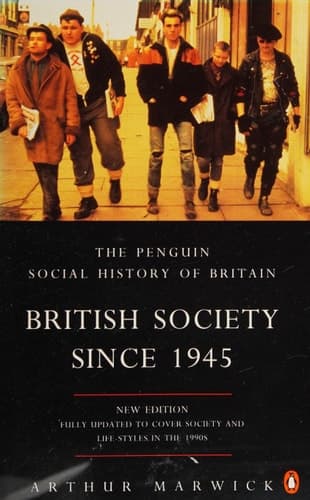 Cover of British Society Since 1945