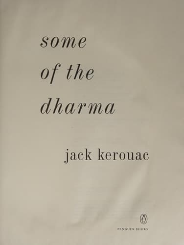 Cover of Some of the Dharma