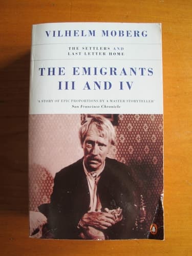 Cover of The Emigrants Parts III and IV The Settlers and Last Letter Home