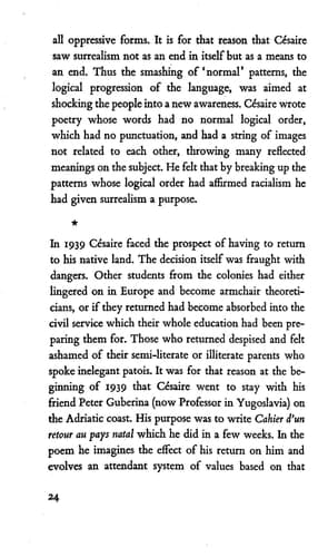 Cover of Cahier D'un Retour Au Pays Natal. Return to My Native Land; Translated by John Berger and Anna Bostock; with an Introduction by Mazisi Kunene