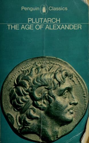 Cover of The Age of Alexander Nine Greek Lives