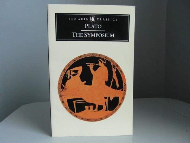 Cover of Plato's Symposium A Translation by Seth Benardete with Commentaries by Allan Bloom and Seth Benardete