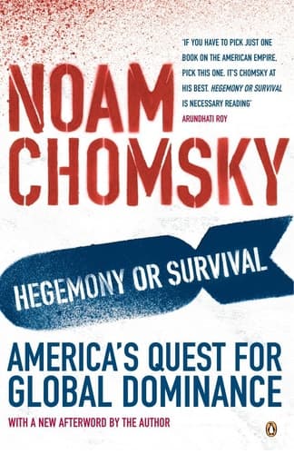 Cover of Hegemony or Survival America's Quest for Global Dominance