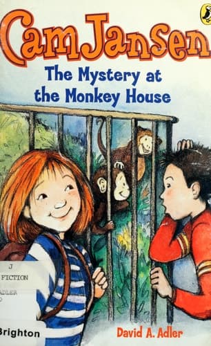 Cover of Cam Jansen: the Mystery of the Monkey House #10